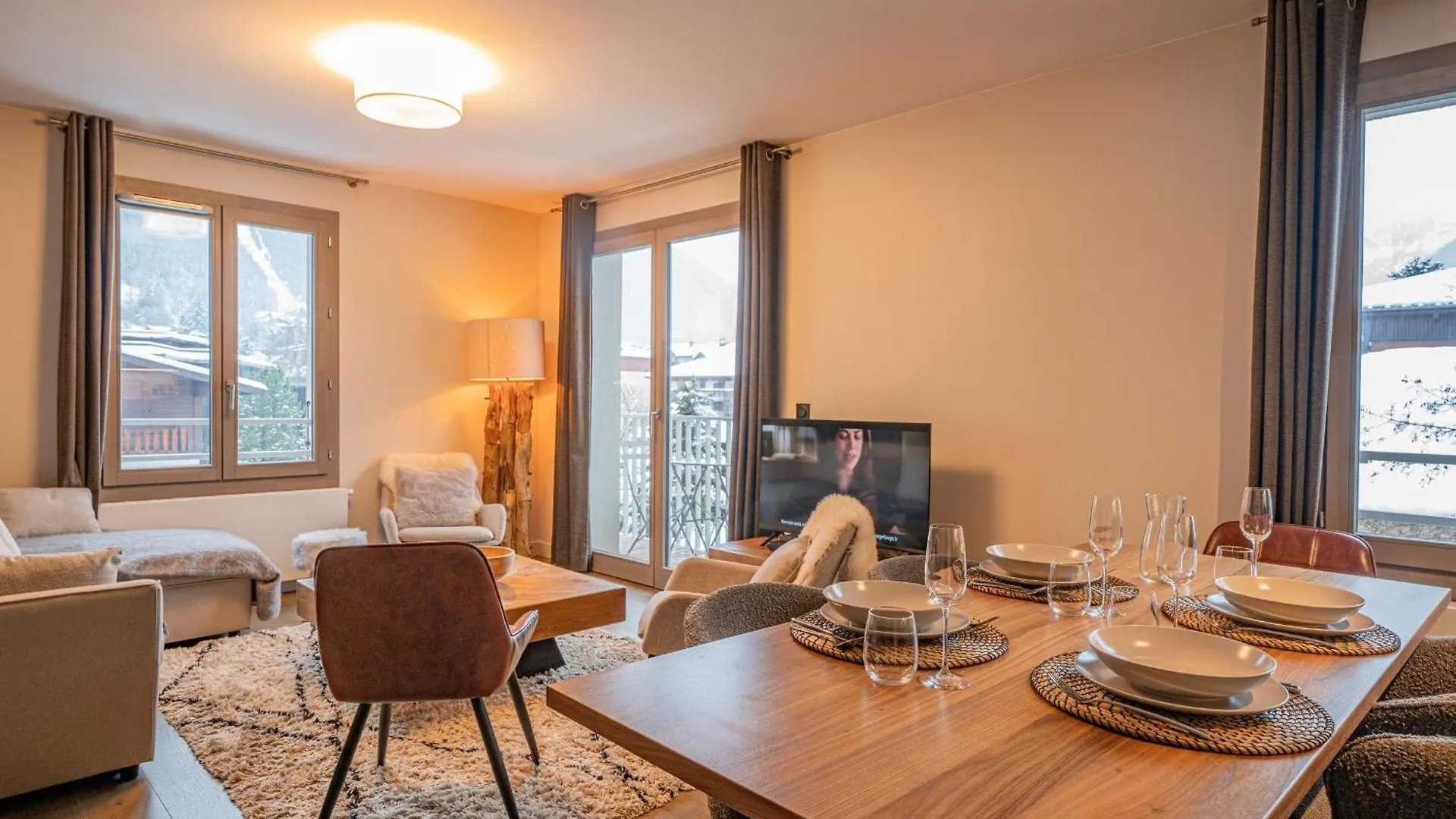 Perle Blanche - Brand New 2 Bedroom Apartment Perfectly Located Chamonix France