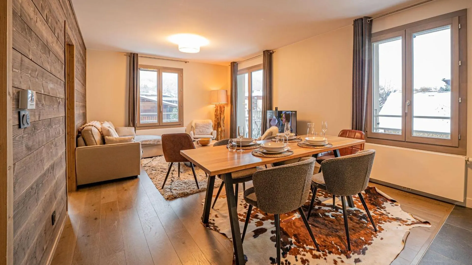 Perle Blanche - Brand New 2 Bedroom Apartment Perfectly Located Chamonix
